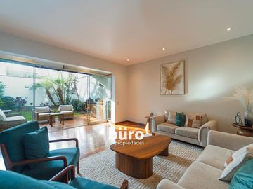 PRECIOSA CASA EN ALQUILER EN CONDOMINIO PRIVADO DE 4 DORMITORIOS, JARDÍN, SURCO