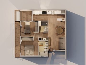 Venta departamento en Godoy Cruz con cochera