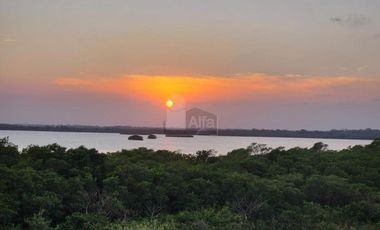 Terreno en Venta  con acceso a la laguna de Mandinga Veracruz