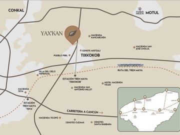 Lotes de Terreno en Venta / Yax'Kan - Tixkokob, Yucatán