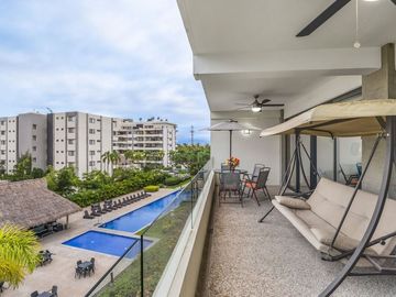 VENTA DE DEPARTAMENTO AMUEBLADO, NUEVO VALLARTA. INVERSIÓN O VIVIRLO, PUERTA ARE