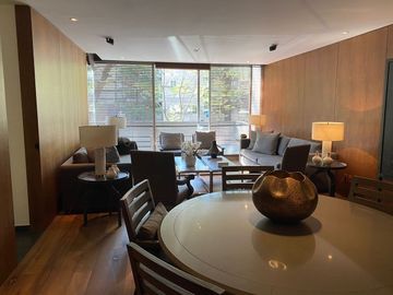 Precisoso departamento amueblado totalmente equipado en renta, Polanco