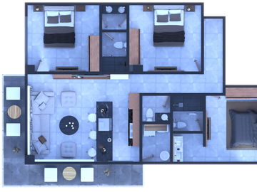 PREVENTA DEPARTAMENTO  3 REC NUEVO VALLARTA|  LE-CU