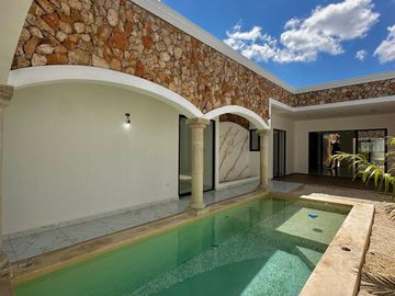 Casa de una planta en Venta en privada en Conkal, Merida Yucatán.