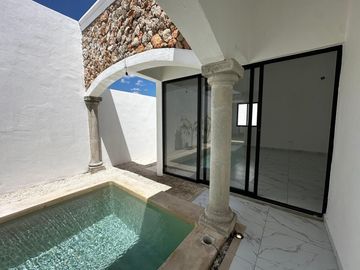 Casa de una planta en Venta en privada en Conkal, Merida Yucatán.