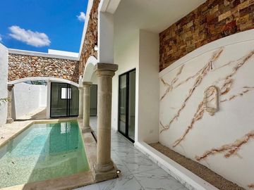 Casa de una planta en Venta en privada en Conkal, Merida Yucatán.