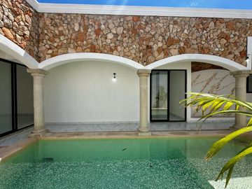 Casa de una planta en Venta en privada en Conkal, Merida Yucatán.