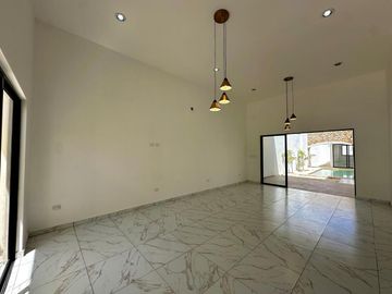Casa de una planta en Venta en privada en Conkal, Merida Yucatán.