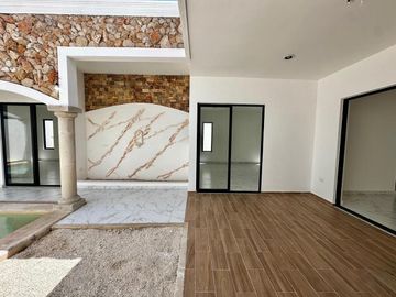 Casa de una planta en Venta en privada en Conkal, Merida Yucatán.