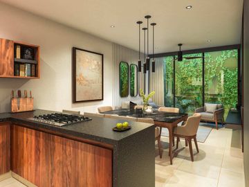 Departamento en venta en Santa Gertrudis Copo en Mérida Yucatán.