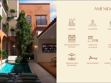 Departamento en Venta en Santa Rita Cholul en Mérida Yucatán.