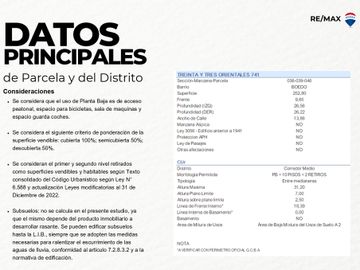 VENTA LOTE EN BOEDO, APTO 10 pisos + 2  de Retiro