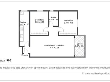 VENTA DEPARTAMENTO 3 AMB C/ BALCÓN EN VILLA CRESPO