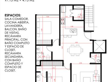 DEPARTAMENTO EXTERIOR CON BALCON EN COL. DEL VALLE NORTE