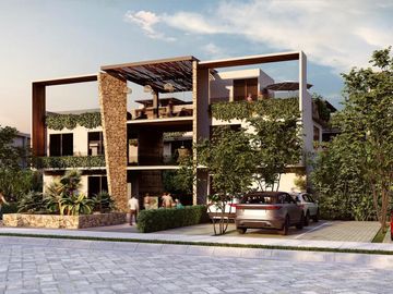 VILLA EN VENTA EN TULUM 3 HABITACIONES CLUB DE GOLF ALBERCA PRIVADA