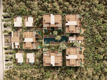 VILLA EN VENTA EN TULUM 3 HABITACIONES CLUB DE GOLF ALBERCA PRIVADA