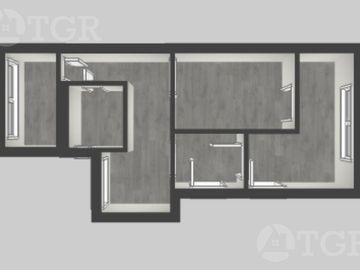 Departamento en venta de 3 ambientes sobre Av Rivadavia