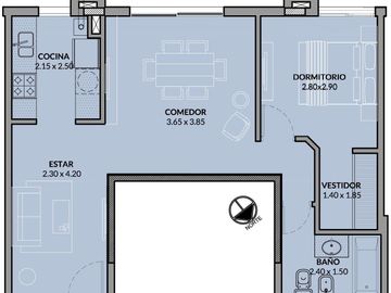 OPORTUNIDAD DEPARTAMENTO EN VENTA COMPLEJO LIVETTE  CHATEAU CARRERAS