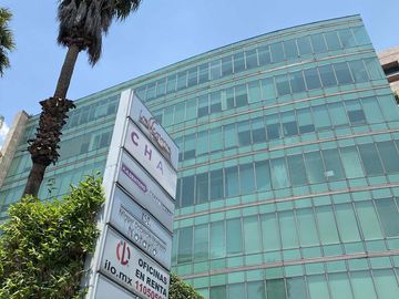 Oficina de 106 m2 en Renta con Terraza en Santa Fe. D
