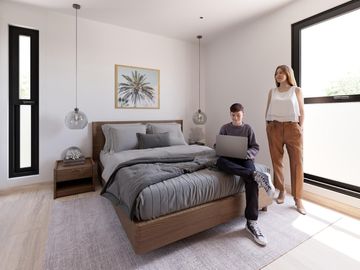 DEPARTAMENTO EN VENTA. 2 HABITACIONES CON BALCÓN. CANCÚN, ZONA SUR. ALBERCA, YOGA,COWORK