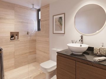DEPARTAMENTO EN VENTA. 2 HABITACIONES CON BALCÓN. CANCÚN, ZONA SUR. ALBERCA, YOGA,COWORK