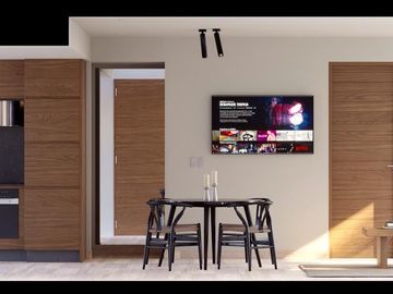 DEPARTAMENTO EN VENTA. 2 HABITACIONES CON BALCÓN. CANCÚN, ZONA SUR. ALBERCA, YOGA,COWORK