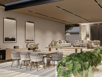 DEPARTAMENTO EN VENTA EN CANCÚN, ZONA SUR CON ALBERCA Y JACUZZI. ENTREGA INMEDIATA.