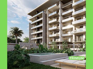 DEPARTAMENTO EN VENTA EN CANCÚN, ZONA SUR CON ALBERCA Y JACUZZI. ENTREGA INMEDIATA.