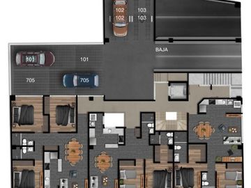 Departamento en la Col. Roma Sur, Cuauhtémoc  V