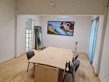 Casa en colonia Roma Norte estilo Art Deco con uso de SUELO oficinas
