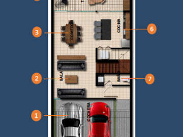 Townhouse de 3 recámaras en VENTA en Temozón Norte, Mérida