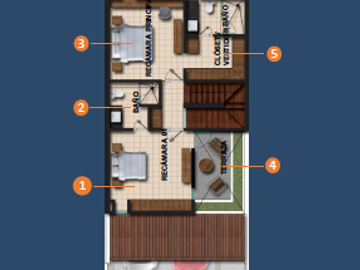 Townhouse de 3 recámaras en VENTA en Temozón Norte, Mérida