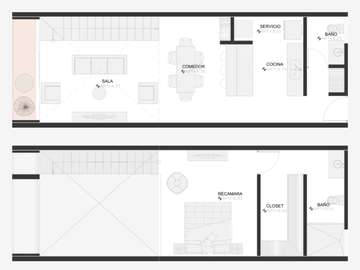 Departamento en VENTA en Temozón Norte, Mérida