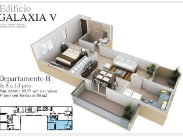 ¡Estilo Galaxia 5! 1 dorm