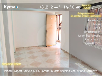 Departamento en venta en Venustiano Carranza