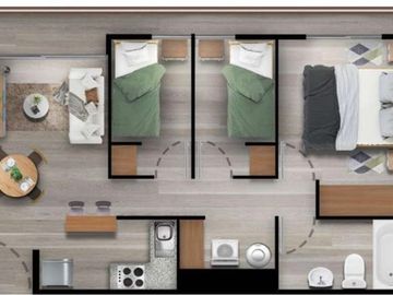 Departamento familiar boutique