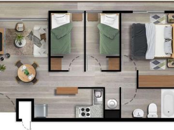 Departamento familiar boutique