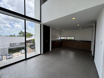 Departamento en venta de doble altura en Punta Miel, Mérida Yucatán.