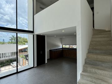 Departamento en venta de doble altura en Punta Miel, Mérida Yucatán.