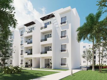 Departamento en Venta Playa del Carmen 3 hab con Alberca Airbnb Friendly