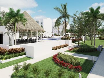 Departamento en Venta Playa del Carmen 3 hab con Alberca Airbnb Friendly