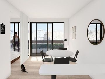 VENTA MONOAMBIENTE EN RECOLETA A ESTRENAR