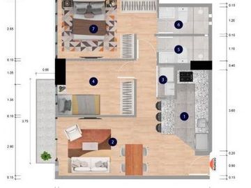 SE VENDE DEPARTAMENTO DE ESTRENO EN SURQUILLO CON LINDAS AREAS COMUNES