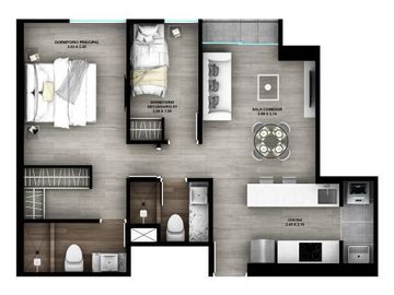 SE VENDE DEPARTAMENTO DE ESTRENO EN ZONA SUPER CENTRICA DE MIRAFLORES