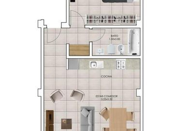 VENTA DE DEPARTAMENTO  1 DORMITORIO EN POZO - CENTRO DE NEUQUÉN