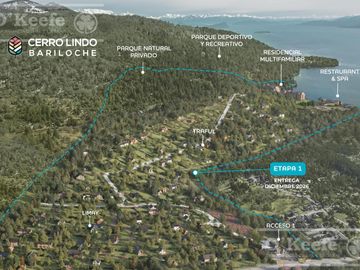 Terreno en venta - Cerro Lindo, en el centro de Bariloche.