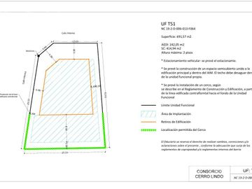 Terreno en venta - Cerro Lindo, en el centro de Bariloche.