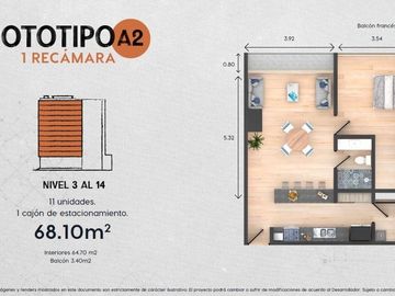 DEPARTAMENTO PARA ESTRENAR EN LA COLONIA AMERICANA