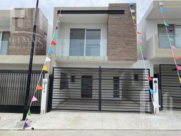 VENTA DE CASAS NUEVAS DE 3 RECAMARAS, COL. TAMPICO-ALTAMIRA