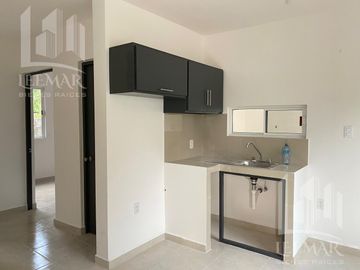 Departamento nuevos en  Venta en col. Lucio Blanco, Cd. Madero